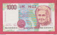 Italy, 1993- 1000 Lire . Prefix NA. M.Montessori.Circulated. AU- SPL - 1.000 Lire