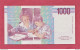 Italy, 1993- 1000 Lire . Prefix NA. M.Montessori.Circulated. AU- SPL - 1000 Lire