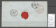 France - Lettre Paquebot BORYSTHENE Pour Londres - 1857 - - Maritime Post