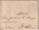 Italy. A209. Putignano. 1896. Lettera Con Testo, Con Grande Cerchio PUTIGNANO, Per Tufo - Marcofilie