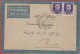 ITALIA - Storia Postale Regno - 1943 - 2x 50c Imperiale P.M. + Annulli Censura Sul Retro - Viaggiata Da Posta Militare 1 - Poste Militaire (PM)