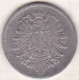 Empire. 1 Mark 1874  G (KARLSRUHE)  , En Argent - 1 Mark