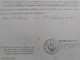 ITALY 2 VECCHI DOCUMENTI ATTO PRECETTO E RECLUTAMENTO MILITARE VOLTERRA 1873 - Documents Historiques