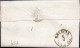 B52 - LETTERA PREFILATELICA DA VICENZA A BRESCIA 1850 - 1. ...-1850 Prefilatelia