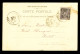 06 Alpes Maritimes Carnaval Bataille De Confettis Carte Voyagée En 1899 ( Legers Plis Voir Scans ) - Carnevale