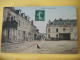 49 5840 CPA 1909 - 49 SEICHES - PLACE DU MARCHE - ANIMATION. ATTELAGES. - Seiches Sur Le Loir