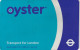 UK - Oyster Transport Card, Used - Andere & Zonder Classificatie