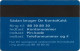 Denmark - Tele Danmark - KON-DEN-003 - Kontokald (Blue) Magnetic Creditcard, Used - Danemark