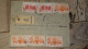 Enveloppe AOF En Recommandée 1950 ............ Boite1 .............. 240424-314 - Covers & Documents