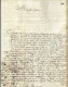 ITALIE Préphilatélie 1820: LAC De Saluzzo Pour Pinerolo Taxée 4 - 1. ...-1850 Prefilatelia