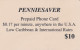 USA - Penniesaver Prepaid Card $10, Used - Other & Unclassified