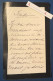 ● L.A.S Henriette épouse D'Alexandre DUMAS Fils Née Régnier De La Brière - Lettre Autographe - Andere & Zonder Classificatie