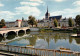 ROMORANTIN  Le Pont Sur La Sauldre Et L'église Saint Etienne  14 (scan Recto Verso)MG2893 - Romorantin