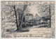 39043907 - Berlin Wilmersdorf, Grunewald, Federzeichnung Jagdschloss Gelaufen Von 1899. Albumabdruecke An Den Ecken Lei - Wilmersdorf