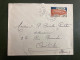 LETTRE Pour ALGERIE TP EUROPA 0,25 OBL.4-10 1962 MONACO - VILLE - Storia Postale