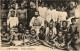 PC ILES GILBERT, GROUPE D'INDIGÉNES, Vintage Postcard (b53536) - Papoea-Nieuw-Guinea