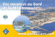 PORT-BARCARES  Vue Aérienne  - Carte De L'office De Tourisme    1 (scan Recto Verso)MH2983 - Port Barcares