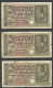 Germany Deutschland Occupation Bank Note 20 Reichsmark Serie A - C - WW2