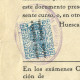 ESPAÑA 1933 República—Timbre Fiscal ESPECIAL MOVIL 25c HABILITADO—Boletín Instituto - Fiscaux