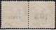 1929 LIBIA, Recapito Autorizzato N° 1 Coppia Dentellata 11 MNH/** Firma Oliva - Libia