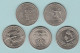 5 Pièces Quarter Dollar New Hampshire - Hawaii - Crossing The Delaware - Salt River Bay - Marsh Billings Rockefeller - Sonstige & Ohne Zuordnung