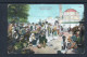 BULGARIA - 1912 REGISTERED COLOURED  POSTCARD  SOFIA MARKET, FRANKED VARIOUS STAMPS TO MAGDEBURG GERMANY - Briefe U. Dokumente