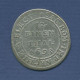 Sachsen 1/12 Taler 1693, Johann Georg IV., Fast Vz/sehr Schön (m3986) - Small Coins & Other Subdivisions