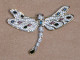 Delcampe - Bijoux-broche_34_Libellule-Dragonfly-Libelle _ Swarovsky - Broches