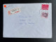 NETHERLANDS 1986 REGISTERED LETTER BARNEVELD RAADHUISPLEIN TO HAARLEM 13-08-1986 NEDERLAND AANGETEKEND - Lettres & Documents