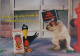 Carte Postale (Tower Records) The Winky The Crow Show (corbeau Avec Un Chien) Cornnuts - Publicité