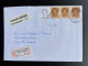 NETHERLANDS 1993 REGISTERED LETTER BERGEN OP ZOOM REMBRANDTSTRAAT TO UTRECHT 20-09-1993 NEDERLAND AANGETEKEND - Lettres & Documents