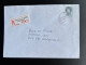 NETHERLANDS 1988 REGISTERED LETTER BERGEN OP ZOOM NOORDGEEST TO AMSTERDAM 01-02-1988 NEDERLAND AANGETEKEND - Covers & Documents