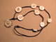 Bijoux-collier-21-ancien Collier En Bois De Cerf - Necklaces/Chains