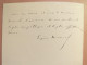 ● L.A.S 1892 Eugène MANUEL Paris Passy - Poète Professeur & Politique - Damase JOUAUST Imprimeur Libraire - Lettre - Scrittori