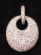 Bijoux-pendentif-23-Strasses Et Argent 925 - Colgantes