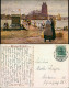 Postkaart Dordrecht Künstlerkarte Anleger Und Stadt 1916  - Autres & Non Classés