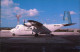 Postcard Luqa Flugzeug CASA 212 Aviocar Srs 200 Auf Dem Flughafen 1987 - Malta