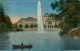 Wiesbaden Kurhaus, Weiher, Weiherterrasse, Paar Im Ruderboot 1910 - Wiesbaden