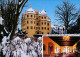 Ansichtskarte Bertsdorf-Hörnitz Schloßhotel Im Winter, Schnee 1995 - Bertsdorf-Hörnitz