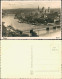 Ansichtskarte Passau Panorama-Ansicht, Brücke, Blick Schiffsanleger 1930 - Passau