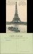 CPA Paris Eiffelturm, Fahrgastschiff 1916 - Eiffelturm