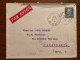 LETTRE Par Avion Pour Le MAROC TP PASTEUR 1F50 OBL.2-12 30 PARIS 30 - 1922-26 Pasteur