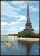 CPA Paris Eiffelturm/Tour Eiffel Schiff Seine 1960 - Eiffelturm