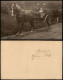 Foto  Familie Im Pferde-Fuhrwerk 1921 Privatfoto - Groepen Kinderen En Familie