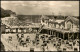 Ansichtskarte Sellin Seebrücke Und Ostsee Strand 1958 - Sellin