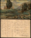 Ansichtskarte  Künstlerkarte Landschaft Am Am Fluß 1926 - Unclassified