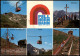 Oberstdorf (Allgäu) Umland Fellhornbahn Gondelbahn Mehrbild-AK 1986 - Oberstdorf