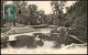 CPA Nîmes Le Jardin De La Fontaine; Park Teich-Anlage 1912 - Nîmes