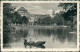 Ansichtskarte Wiesbaden Kurhaus, Teich Ruderpartie 1928 - Wiesbaden