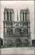 CPA Paris Kathedrale Notre-Dame Vorplatz 1965 - Notre Dame De Paris